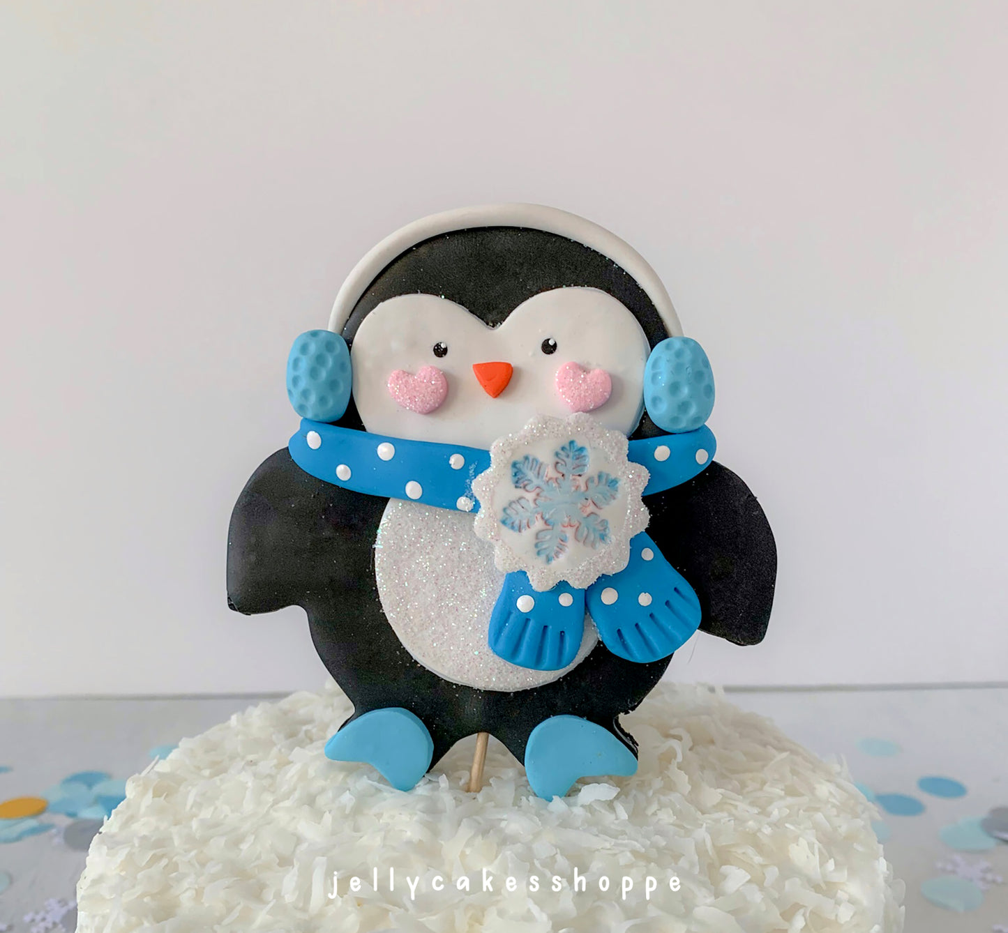Penguin Birthday Cake Topper