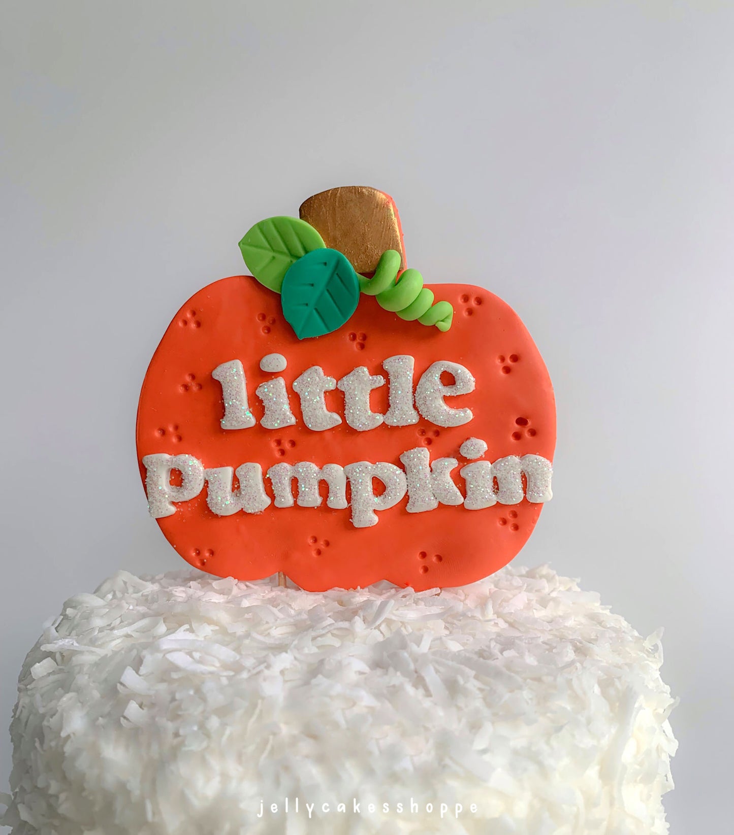Little Pumpkin Cake Topper