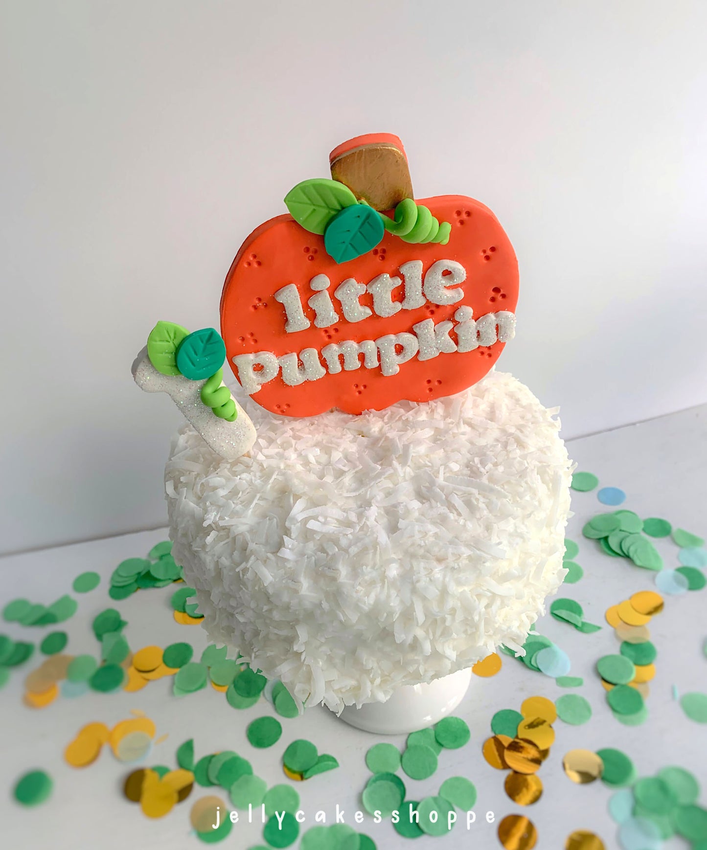 Little Pumpkin Cake Topper
