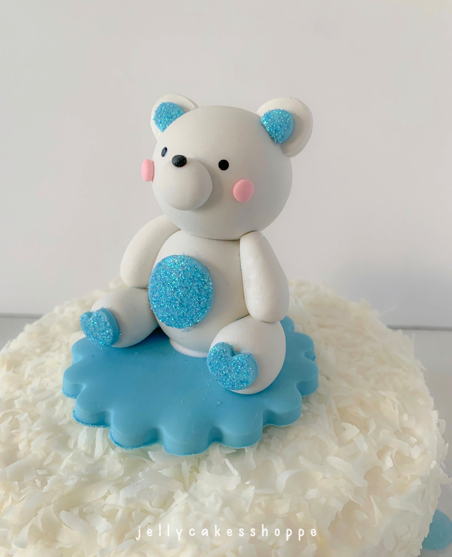 Baby Bear Cake Topper for Boy