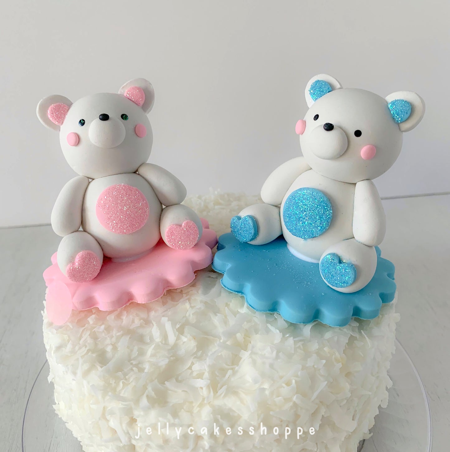 Baby Bear Cake Topper for Girl