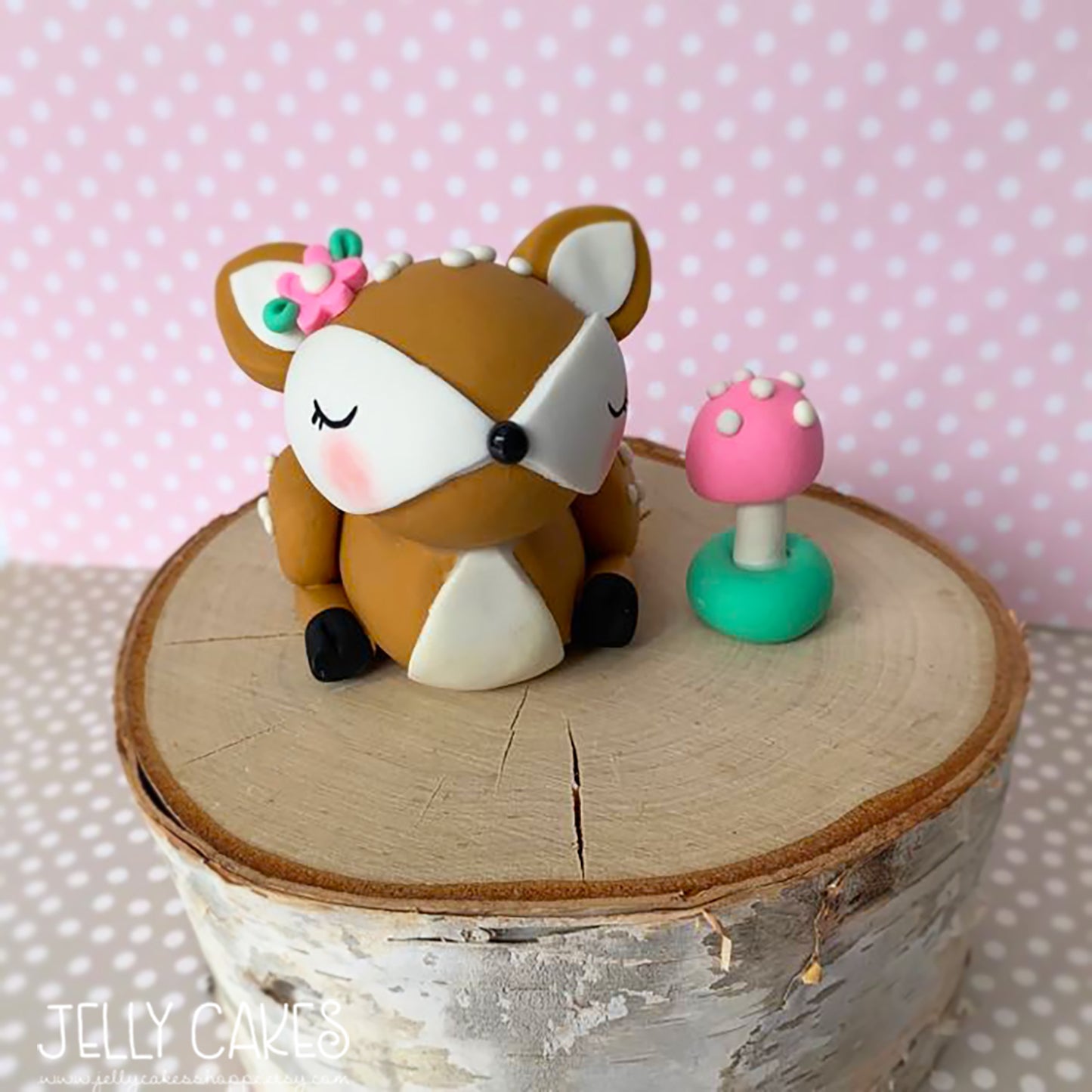 Baby Deer Cake Topper for Baby Showers and Birthdays