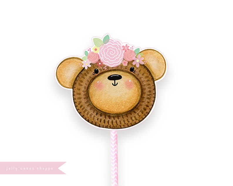 Woodland Animals Cake Topper