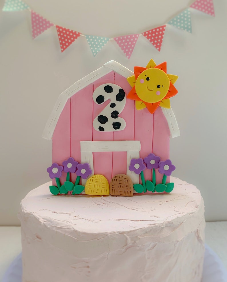 Barn Cake Topper