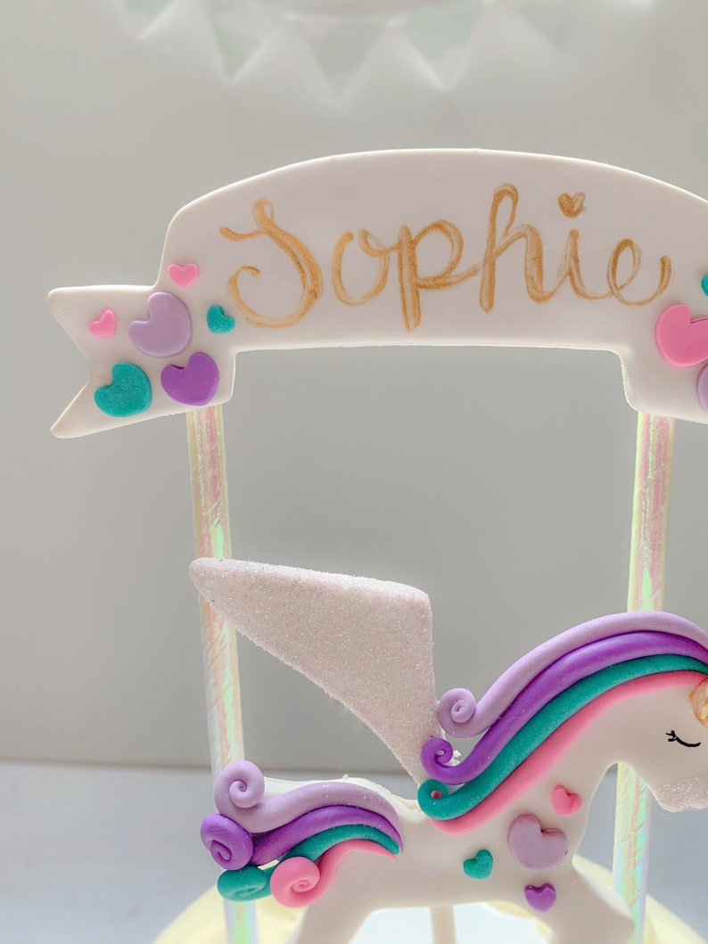 Pegasus Cake Topper