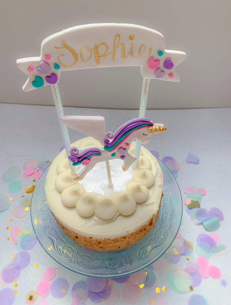 Pegasus Cake Topper