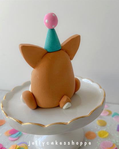 Corgi Cake Topper