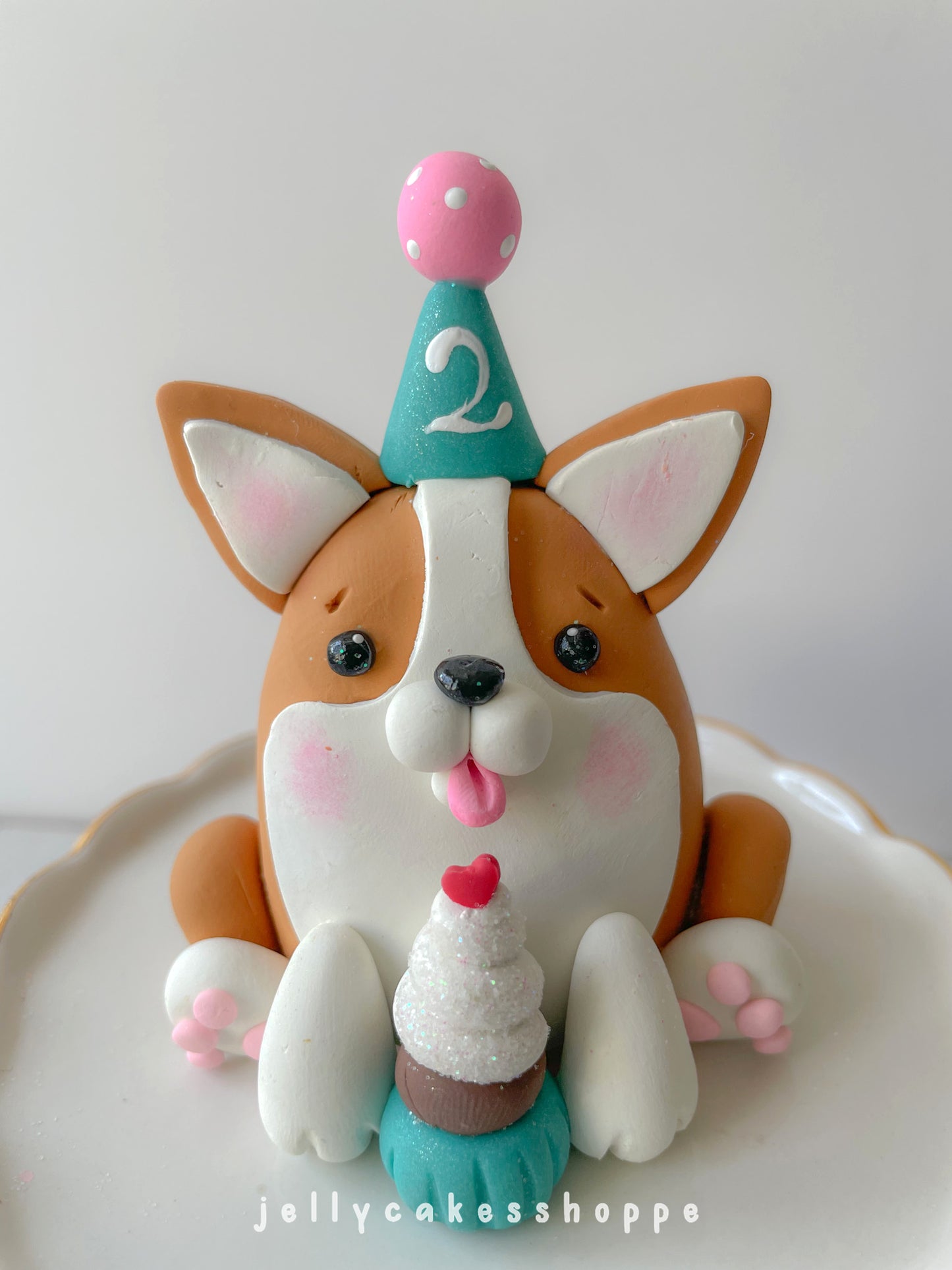 Corgi Cake Topper