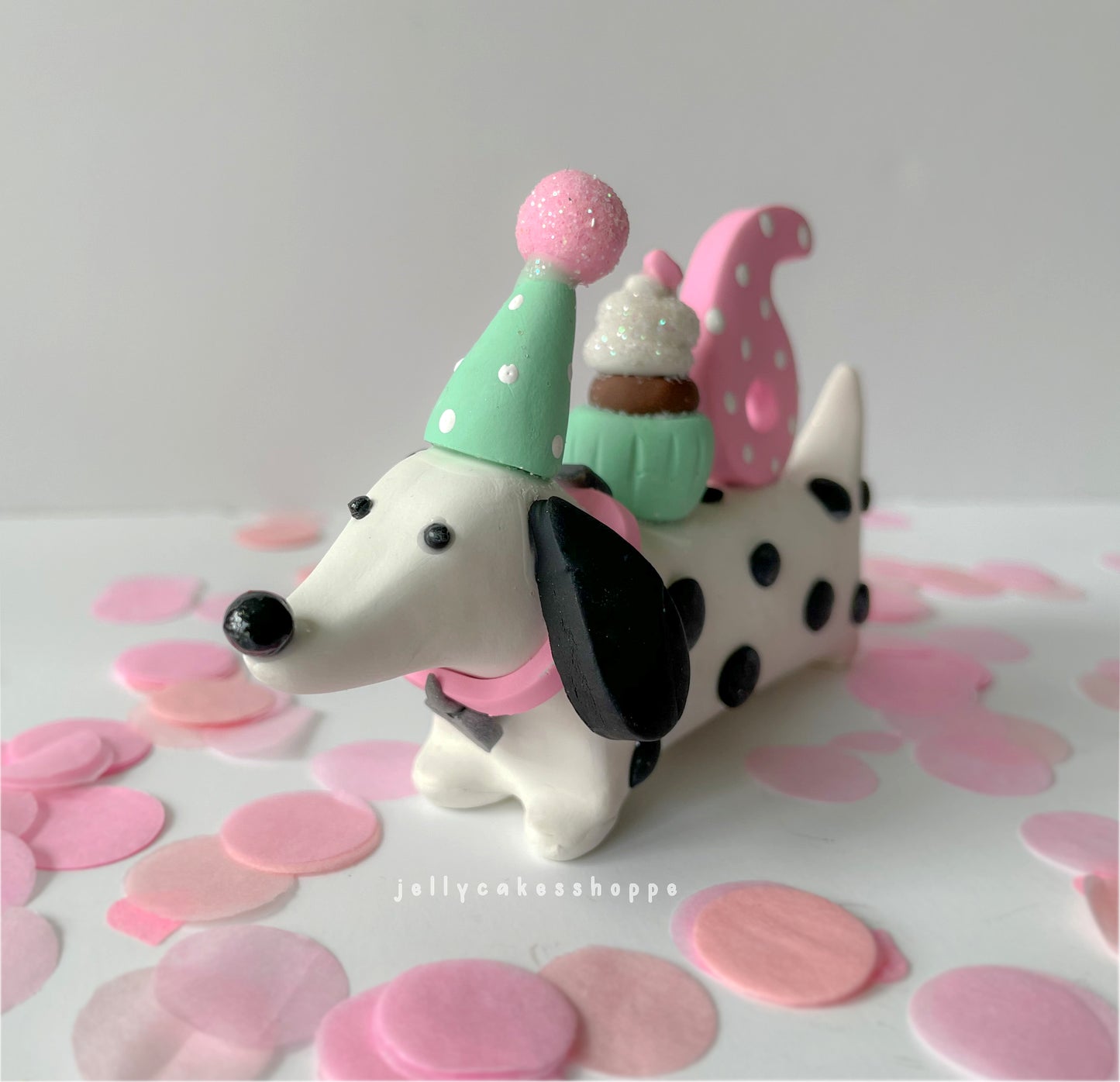 Dachshund Cake Topper, A Weenie Bit Older Birthday Party