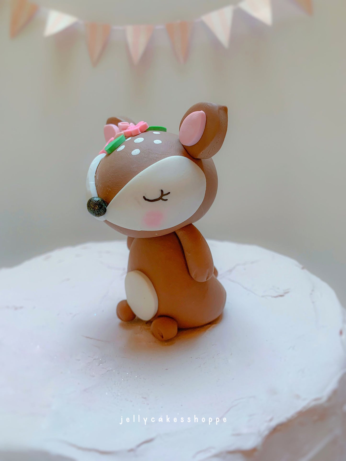 Woodland Deer Cake Topper