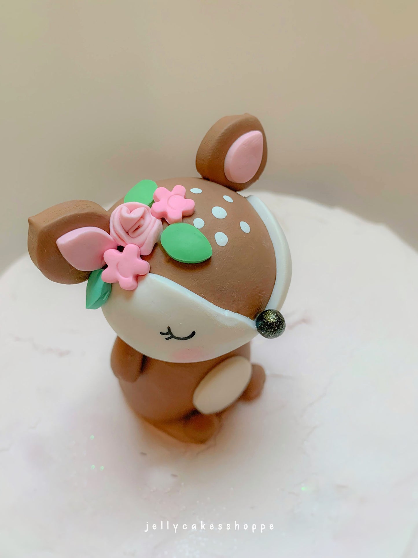 Woodland Deer Cake Topper