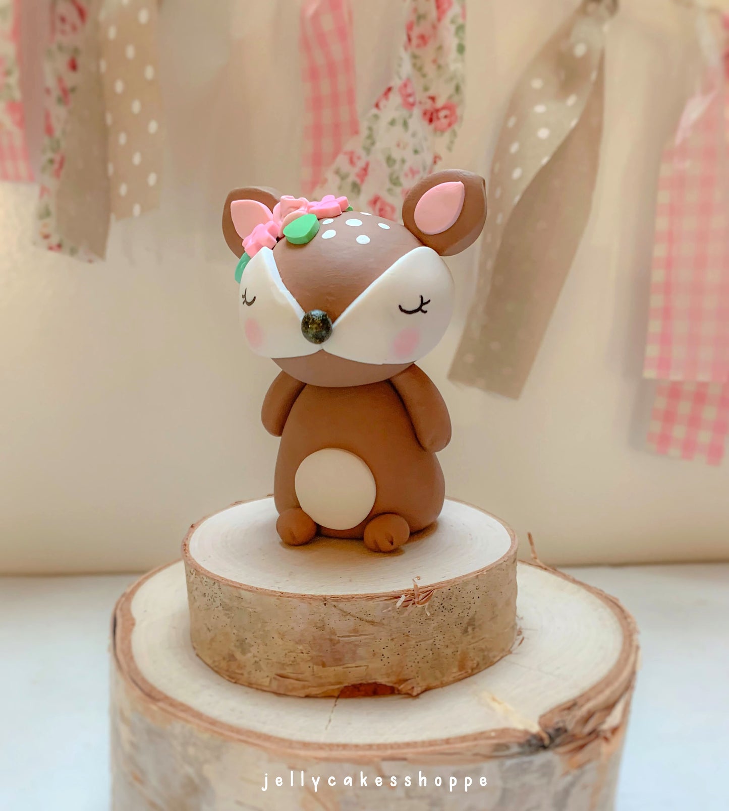 Woodland Deer Cake Topper