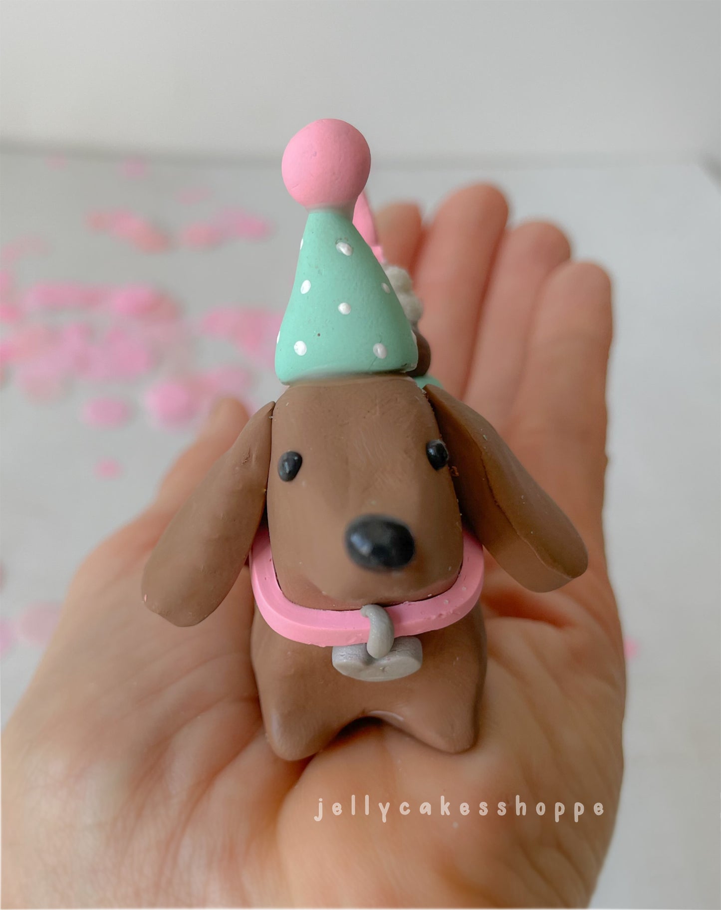 Dachshund Cake Topper, A Weenie Bit Older Birthday Party