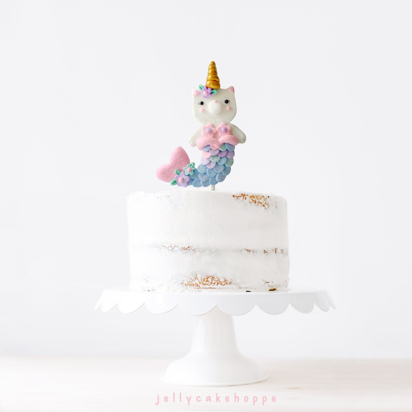 Kittycorn Mermaid Cake Topper