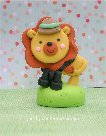 Safari Animals Cake Toppers