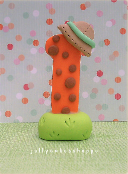 Safari Animals Cake Toppers