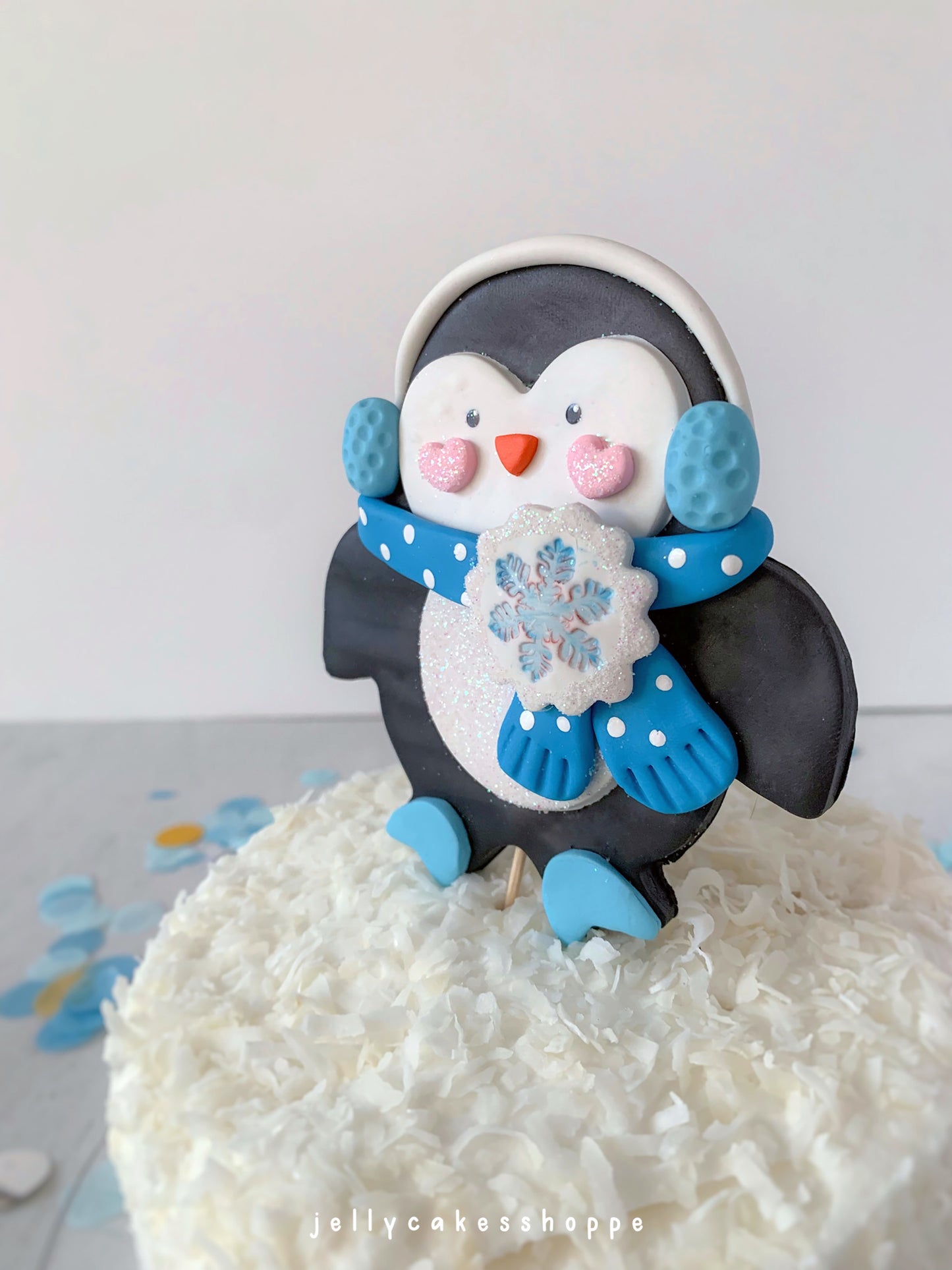 Penguin Birthday Cake Topper