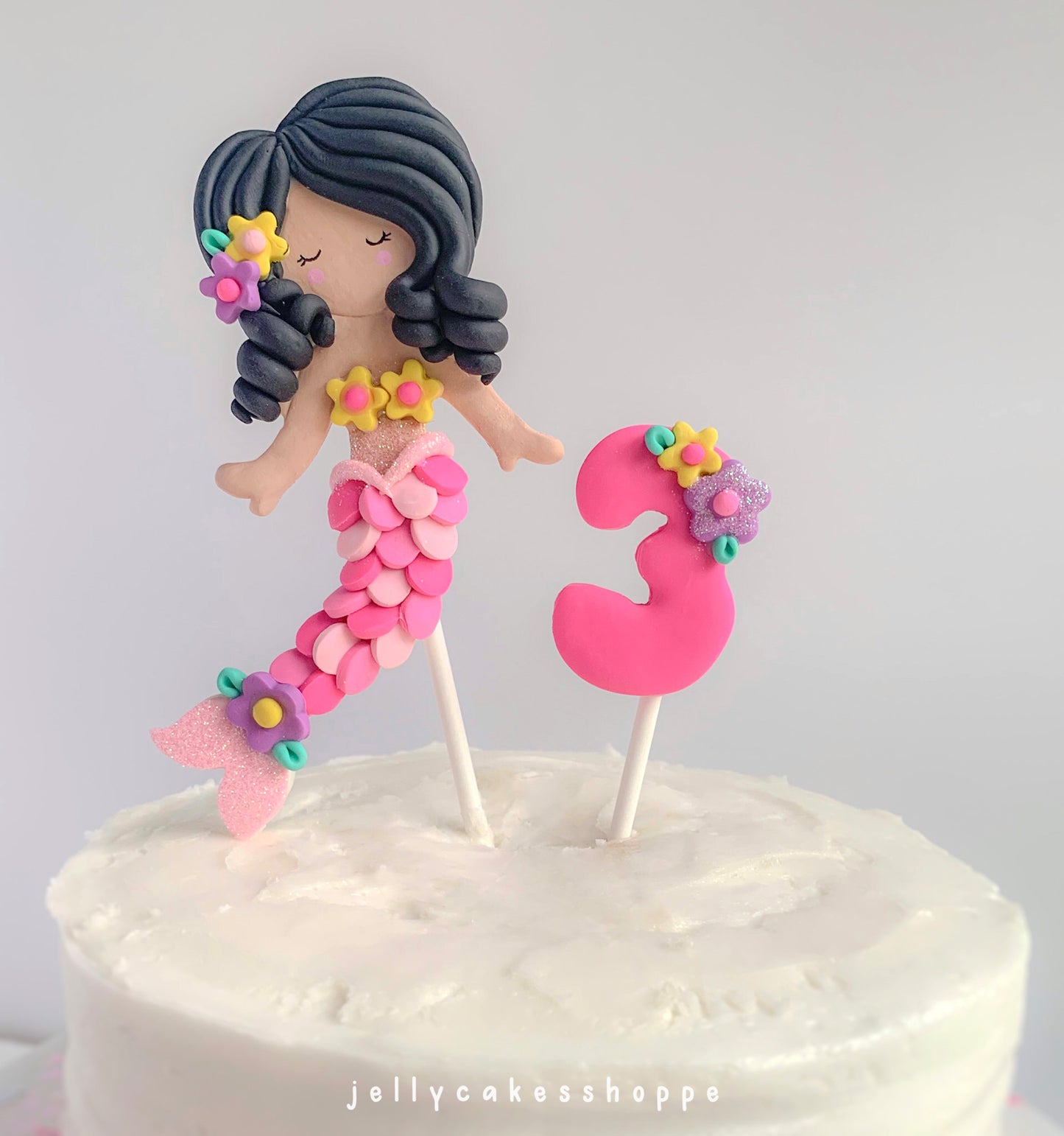 Mermaid Cake Topper